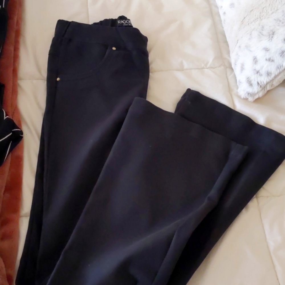 Imported Colombian wide angle slacks